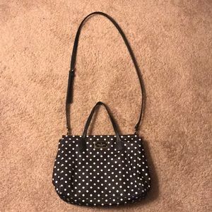 Kate Spade nylon polka dot bag